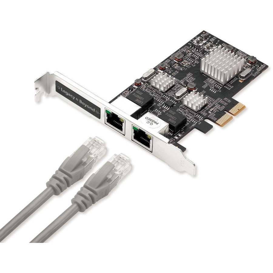 SIIG Dual 2.5G 4-Speed Multi Gigabit Ethernet PCIe Card — LB-GE0711-S1