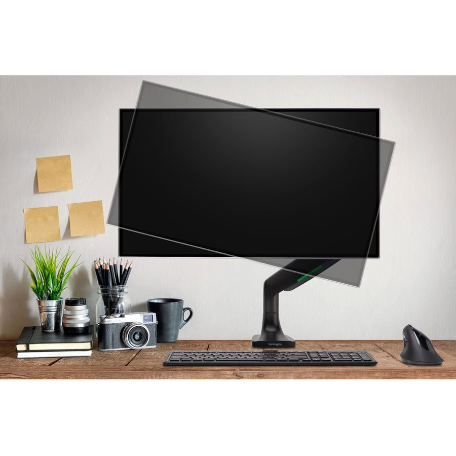 Kensington SmartFit Mounting Arm for Monitor, Flat Panel Display, Curved Screen Display - Black — K59600WW