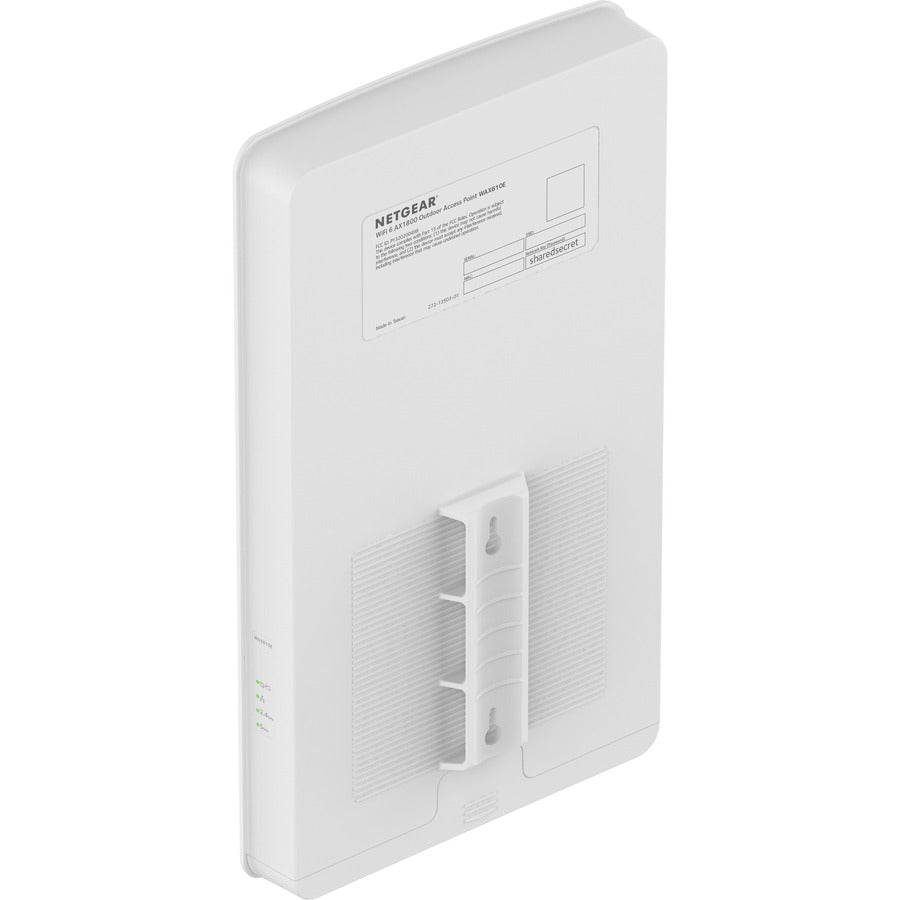 Netgear WAX610Y Wi-Fi 6 IEEE 802.11 a/b/g/n/ac/ax/i 1.80 Gbit/s Wireless Access Point - Outdoor — WAX610Y-100NAS