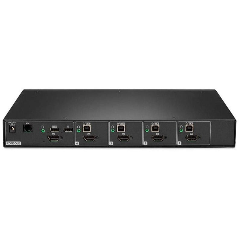 Vertiv Avocent Cybex SC800 Secure Desktop KVM Switch, Single Head Monitor, 4 Port, NIAP Version 4.0 Certified, CAC, TAA Compliant (SC840DPH-400)
