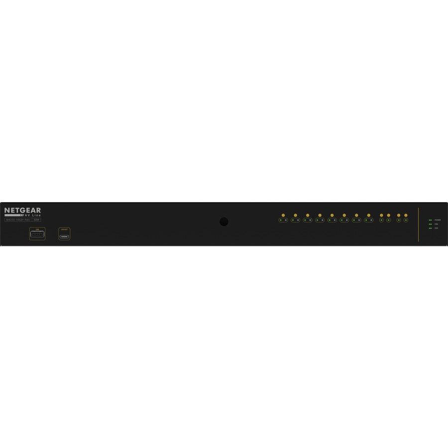 Netgear AV Line M4250-10G2F-PoE+ 8x1G PoE+ 125W 2x1G and 2xSFP Managed Switch (GSM4212P) — GSM4212P-100NAS