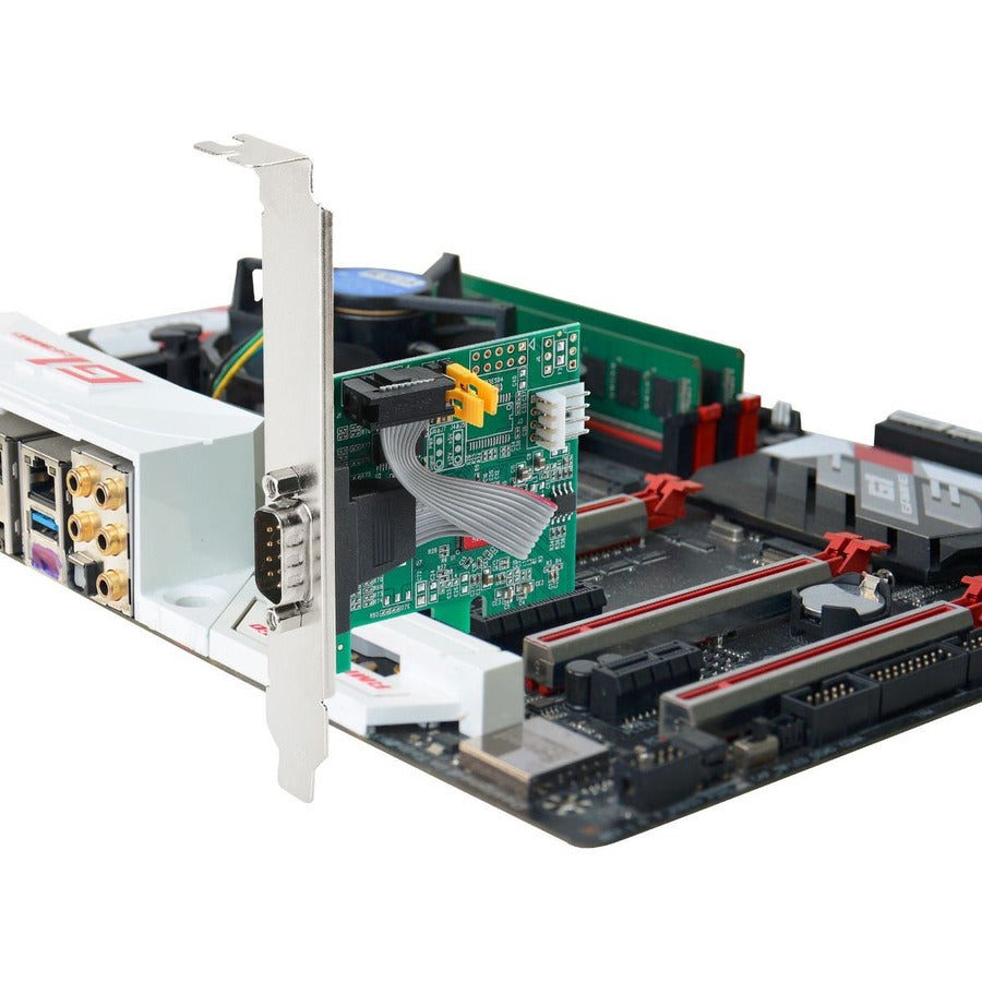 SIIG DP Cyber RS-232 1S PCIe Card - 250Kbps — JJ-E20611-S1