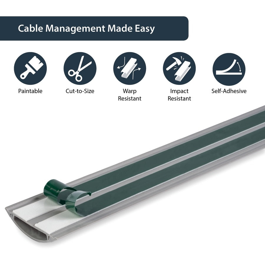 StarTech.com Floor Cable Duct with Guard - 2in wide - 6 ft — RD50_2
