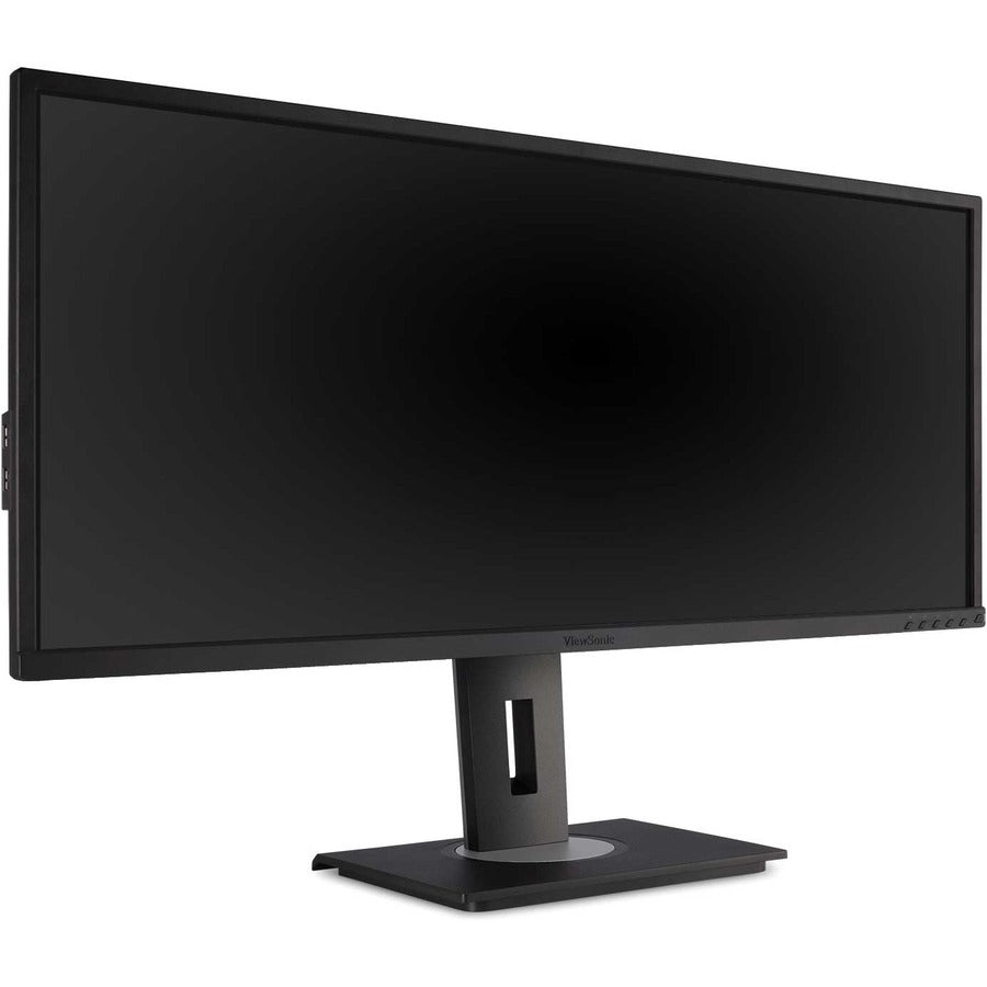 ViewSonic VG3456 34 Inch 21:9 UltraWide WQHD 1440p Monitor with Ergonomics Design USB C Docking Built-In Gigabit Ethernet for Home and Office — VG3456CA
