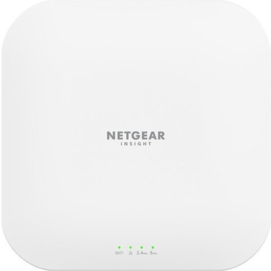 Netgear WAX620 Dual Band Wi-Fi 6 IEEE 802.11 a/b/g/n/ac/ax/i 3.60 Gbit/s Wireless Access Point - Indoor — WAX620-100NAS
