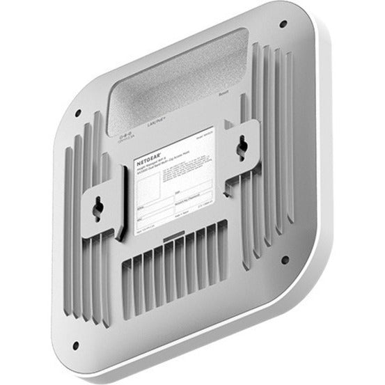 Netgear WAX620 Dual Band Wi-Fi 6 IEEE 802.11 a/b/g/n/ac/ax/i 3.60 Gbit/s Wireless Access Point - Indoor — WAX620-100NAS