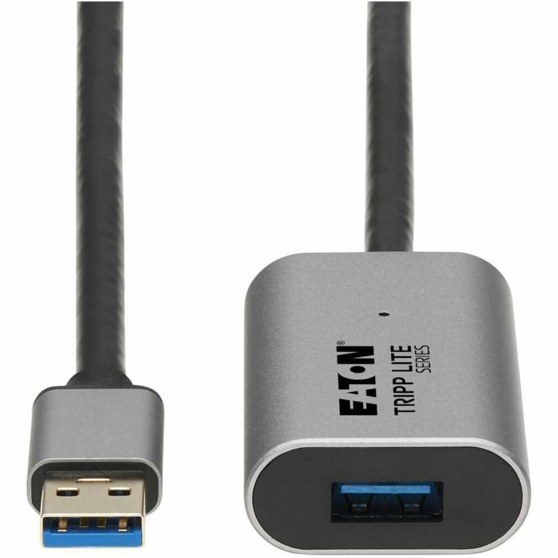 Eaton Tripp Lite Series USB 3.2 Gen 1 Active Extension Repeater Cable (A M/F), Aluminum Housing, 10 m (32.8 ft.) — U330-10M-AL