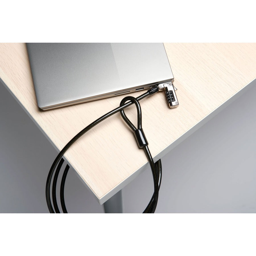 Kensington Slim Combo Lock w/Ultra Cable for Standard Slot — K60628WW