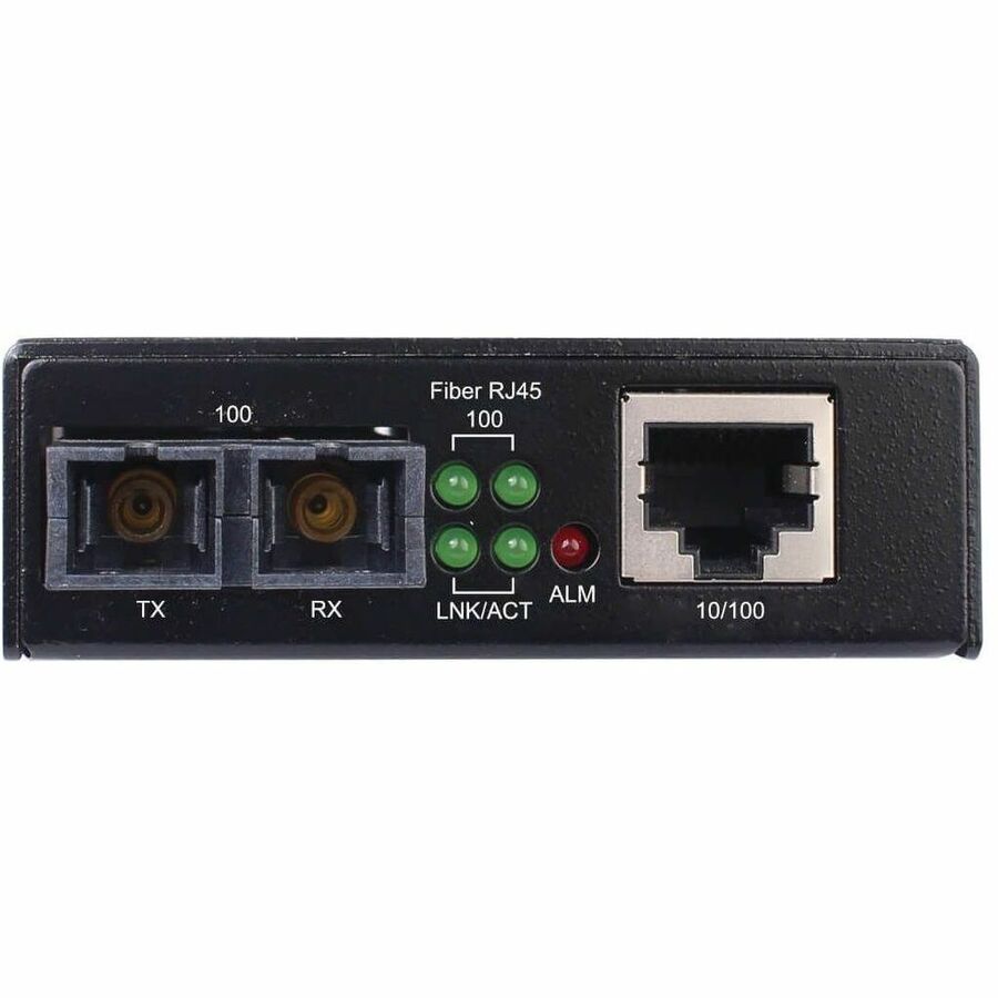 Tripp Lite Hardened Copper to Fiber Media Converter 10/100 Mbps RJ45/SC Singlemode -10° to 60°C 30 km (18.6 mi.) — N784-H01-SCSM