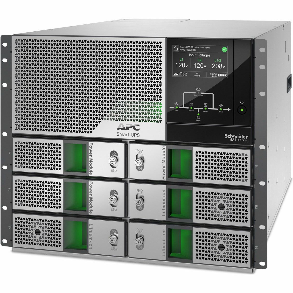 Schneider Electric Smart-UPS 15000VA Rack-mountable UPS — SRYL15K15RMXLT