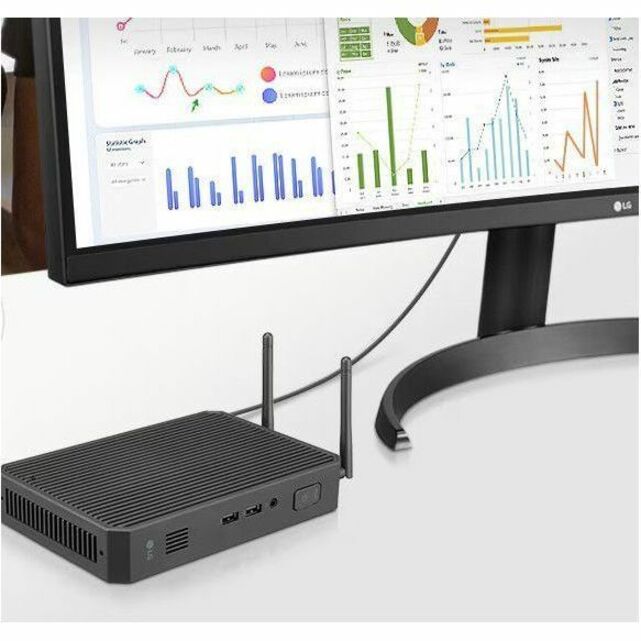 LG CQ600N-6N Thin Client - Intel Celeron N5105 Quad-core (4 Core) 2 GHz — CQ600N-6N
