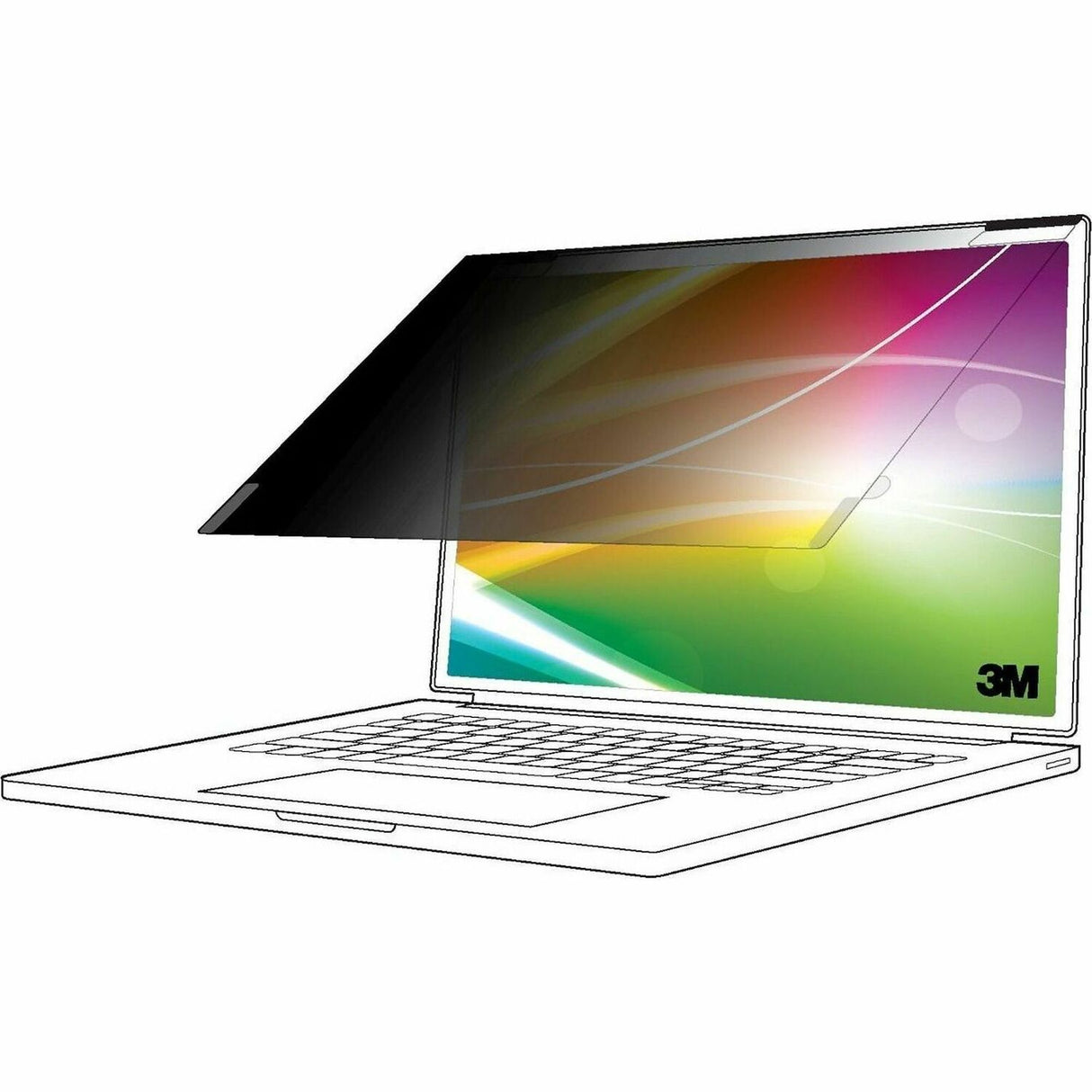 3M™ Bright Screen Privacy Filter for Microsoft® Surface® Laptop 3 - 5 13.5in, 3:2, BPNMS002