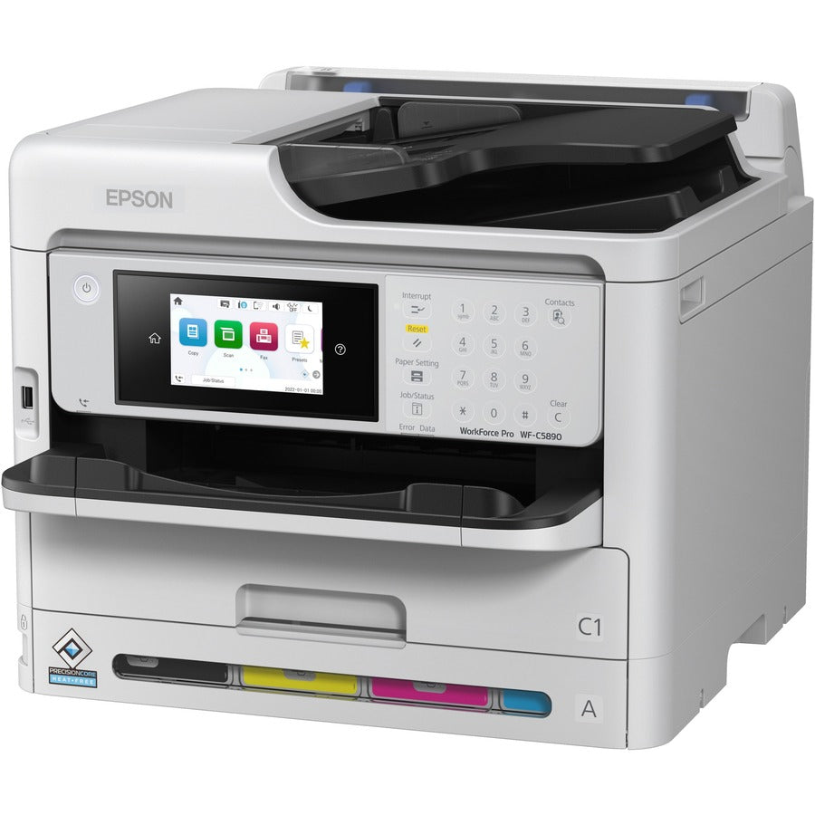 Epson WorkForce Pro WF-C5890 Wireless Inkjet Multifunction Printer - Color — C11CK23201