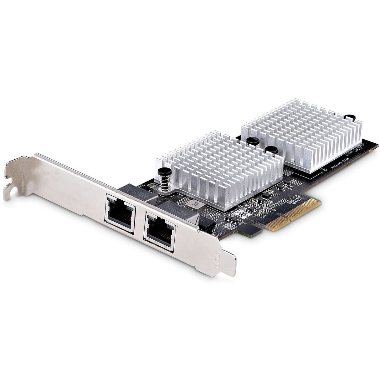 StarTech.com 2-Port 10Gbps PCIe Network Adapter Card, Network Card for PC/Server, PCIe Ethernet Card w/Jumbo Frame, NIC/LAN Interface Card — ST10GSPEXNDP2