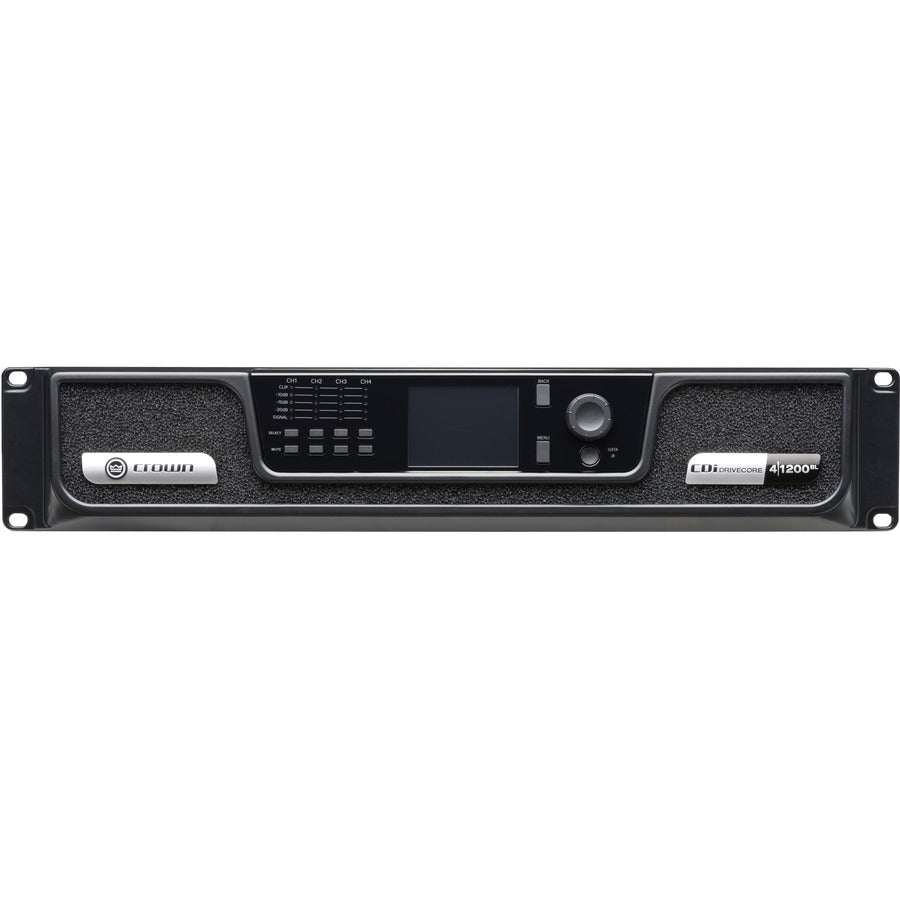 Crown CDi DriveCore 4|1200BL Amplifier - 4800 W RMS - 4 Channel — NCDI4X12BL-U-US