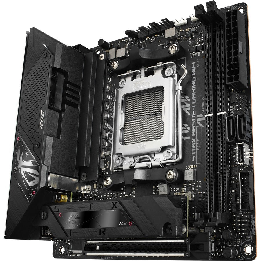 Asus ROG Strix B650E-I GAMING WIFI Gaming Desktop Motherboard - AMD B650 Chipset - Socket AM5 - Mini ITX — ROG STRIX B650E-I GAMING