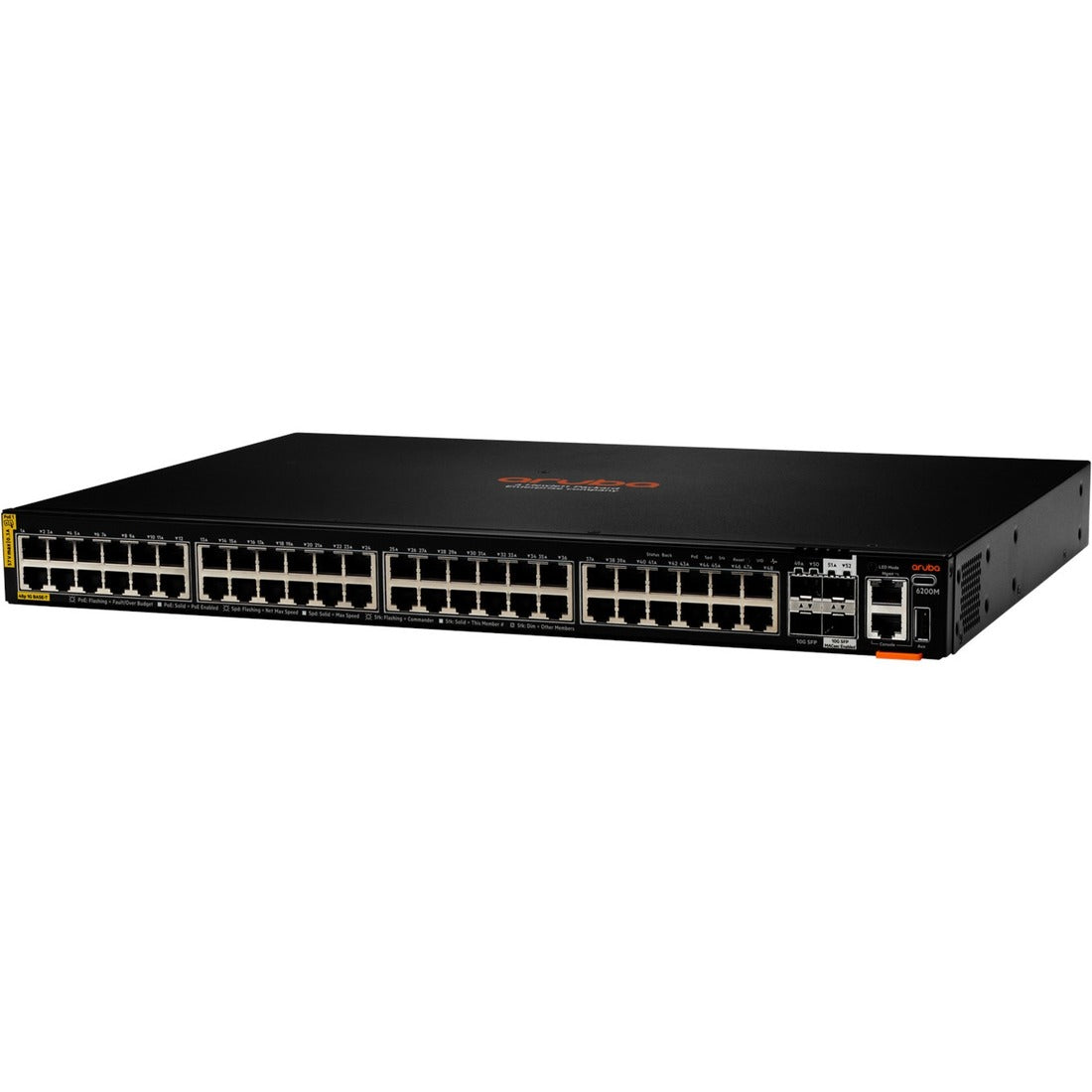HPE 6200M 48G Class4 PoE 4SFP+ Switch — R8Q70A