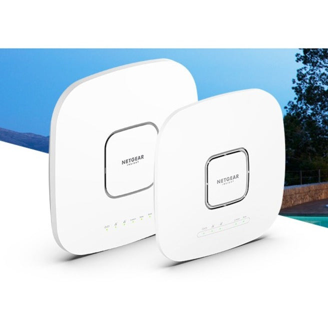 Netgear WAX618 Dual Band IEEE 802.11 a/b/g/n/ac/ax/i 3 Gbit/s Wireless Access Point - Indoor — WAX618-111NAS