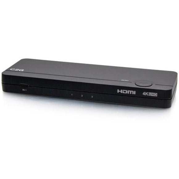 C2G USB C HDMI KVM Switch - 3-Input USB to 4K HDMI Out - Power Delivery — C2G54541