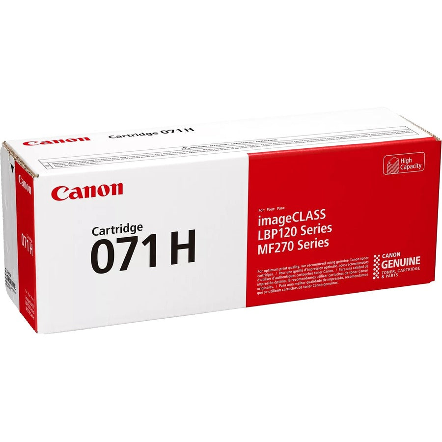 Canon 071H Original High Yield Laser Toner Cartridge - Black - 1 Pack — 5646C001