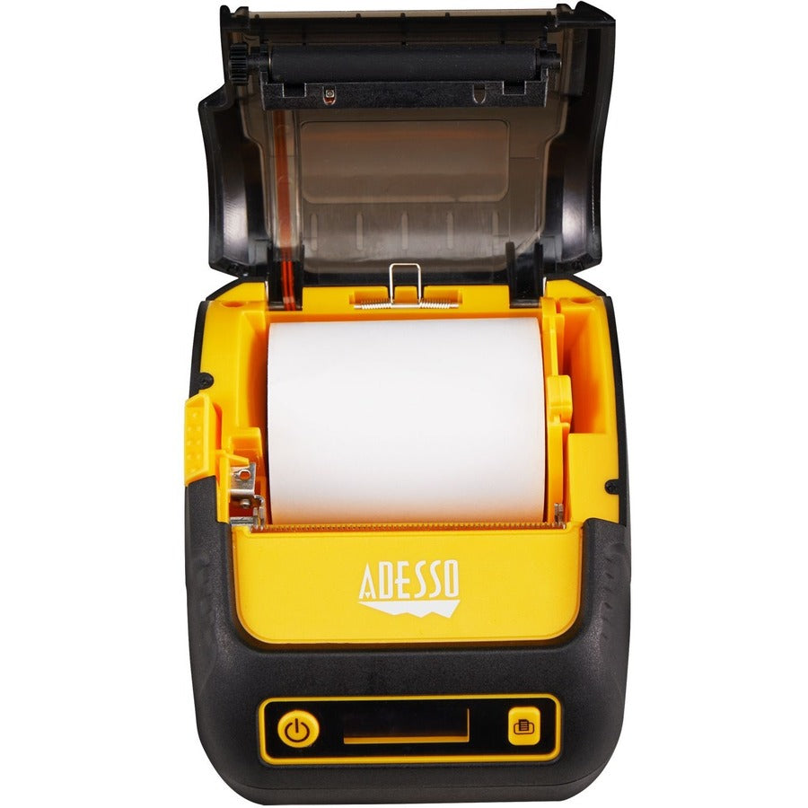 Adesso NuPrint NuPrint 220B Retail, Delivery, Restaurant, Pharmacy, Transportation & Logistic, Parking Ticket Direct Thermal Printer - Monochrome - Receipt Print - Bluetooth - Battery Included - Black — NuPrint 220B