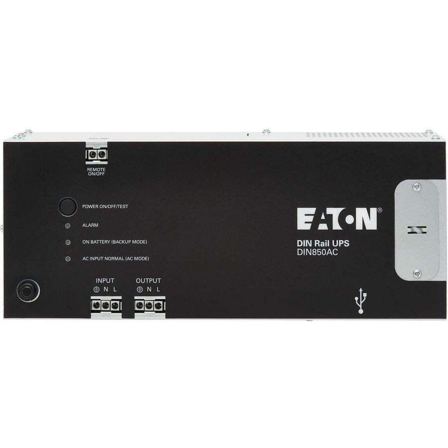 Eaton 850VA 510W 120V AC DIN Rail Industrial UPS - Hardwire Input/Output — DIN850AC