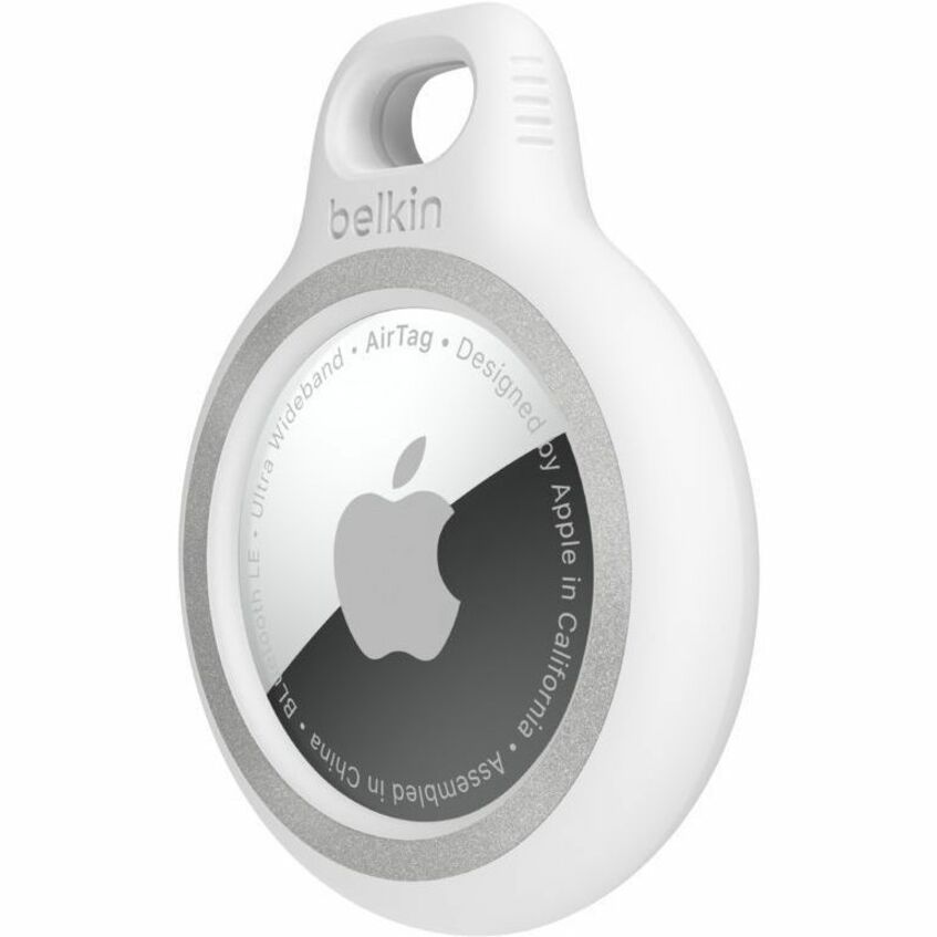Belkin Reflective Secure Holder with Key Ring for Apple AirTag — MSC003btWH