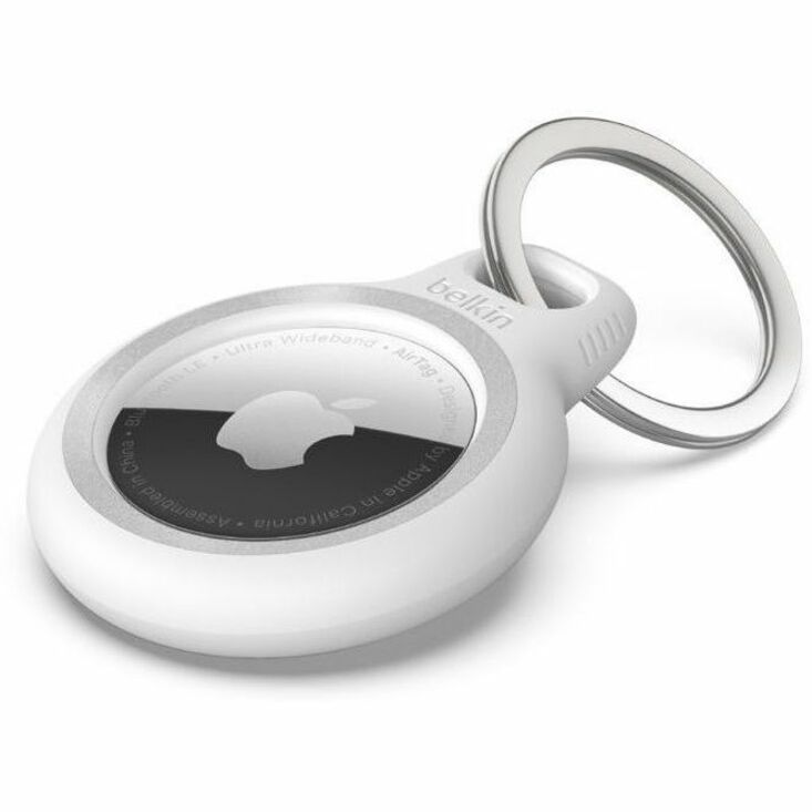 Belkin Reflective Secure Holder with Key Ring for Apple AirTag — MSC003btWH
