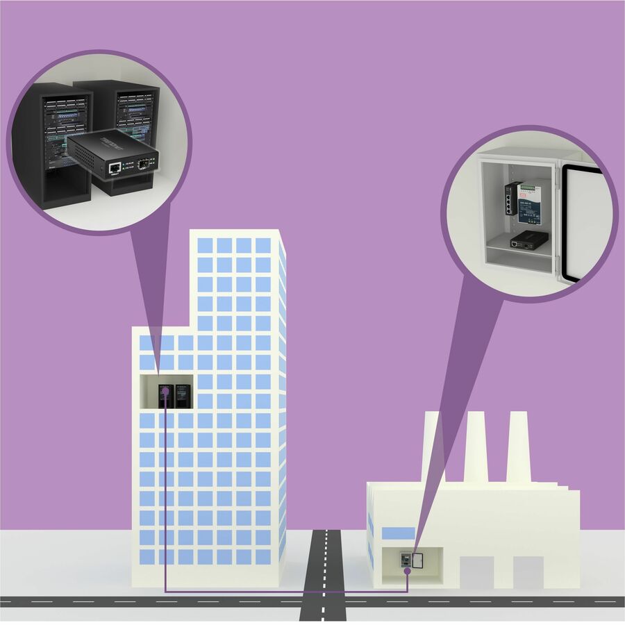 TRENDnet 10GBase-T to SFP+ Fiber Media Converter — TFC-10GSFP