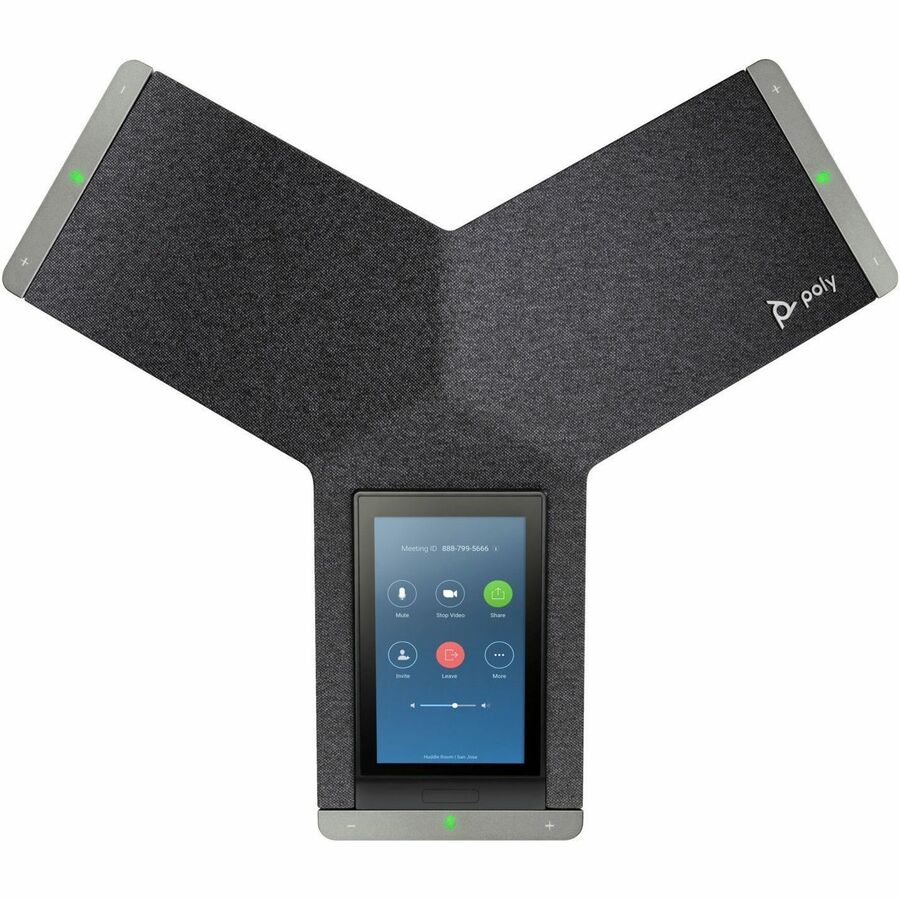 Poly Trio C60 IP Conference Station - Corded/Cordless - Wi-Fi - Tabletop - Black — 830A2AA