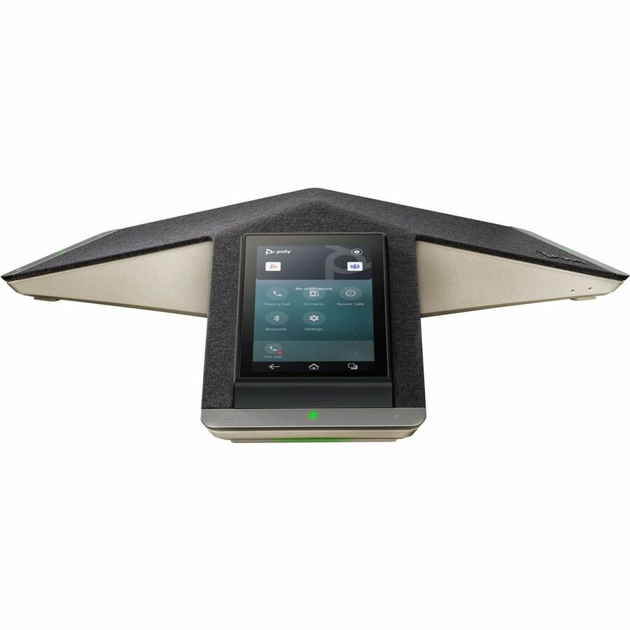 Poly Trio C60 IP Conference Station - Corded/Cordless - Bluetooth, Wi-Fi - Black — 849B4AA#ABA
