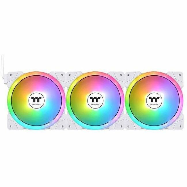 Thermaltake SWAFAN EX12 ARGB Sync PC Cooling Fan TT Premium Edition (3-Fan Pack) - 3 Pack — CL-F169-PL12SW-A