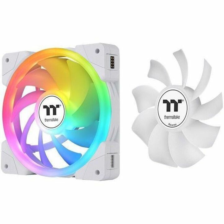 Thermaltake SWAFAN EX12 ARGB Sync PC Cooling Fan TT Premium Edition (3-Fan Pack) - 3 Pack — CL-F169-PL12SW-A