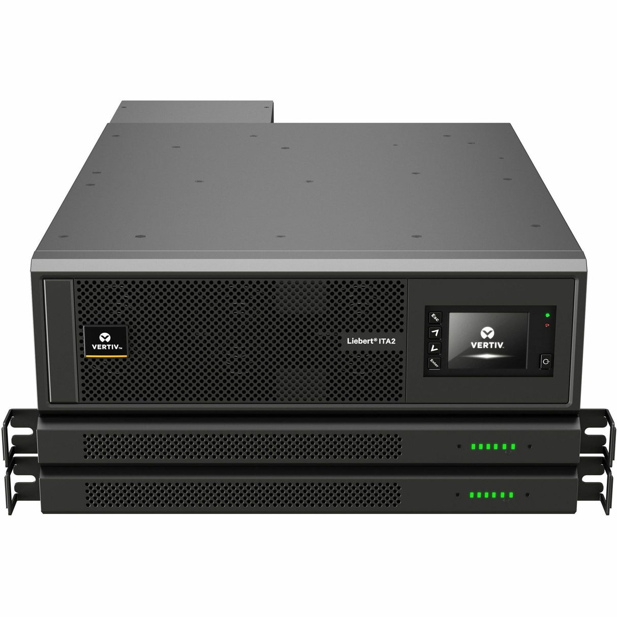 Vertiv Liebert ITA2 UPS 10kVA/10kW; 208/120VAC (220/127VAC) - 3-phase 4 Wire with SNMP card, 1 pair of ITA2 Li-ion battery (ITA2LI-10KRT2085UN) — ITA2LI-10KRT2085UN