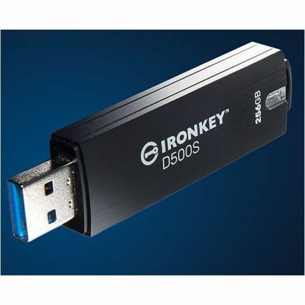 IronKey D500S 256GB USB 3.2 (Gen 1) Type A Flash Drive — IKD500S/256GB