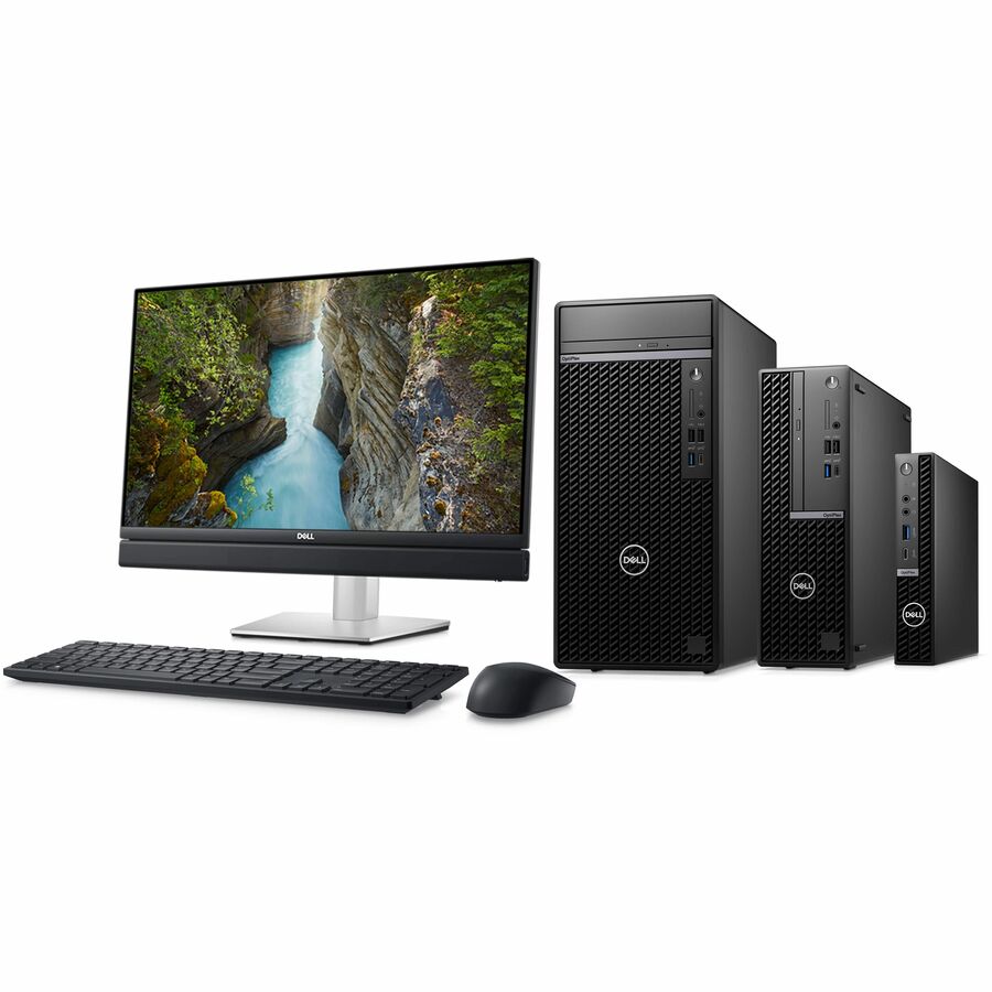 Dell OptiPlex 7000 7410 All-in-One Thin Client - Intel Pentium Gold G7400T Dual-core (2 Core) - Textured Black — 35PC6