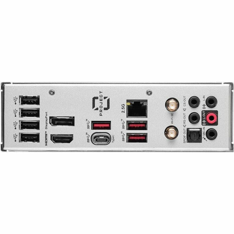 MSI B760M PROJECT ZERO Desktop Motherboard - Intel B760 Chipset - Socket LGA-1700 - Micro ATX — B760MPZERO