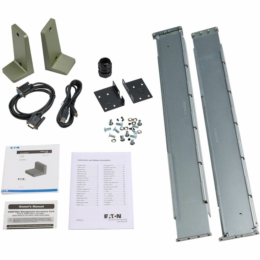Eaton Tripp Lite Series SmartOnline 5000VA 4500W 120/208V Online Double-Conversion UPS with Stepdown Transformer - 18 5-20R, 2 L6-20R and 1 L6-30R Outlets, L6-30P Input, Network Card Included, Extended Run, 6U Battery Backup — SU5000RTF