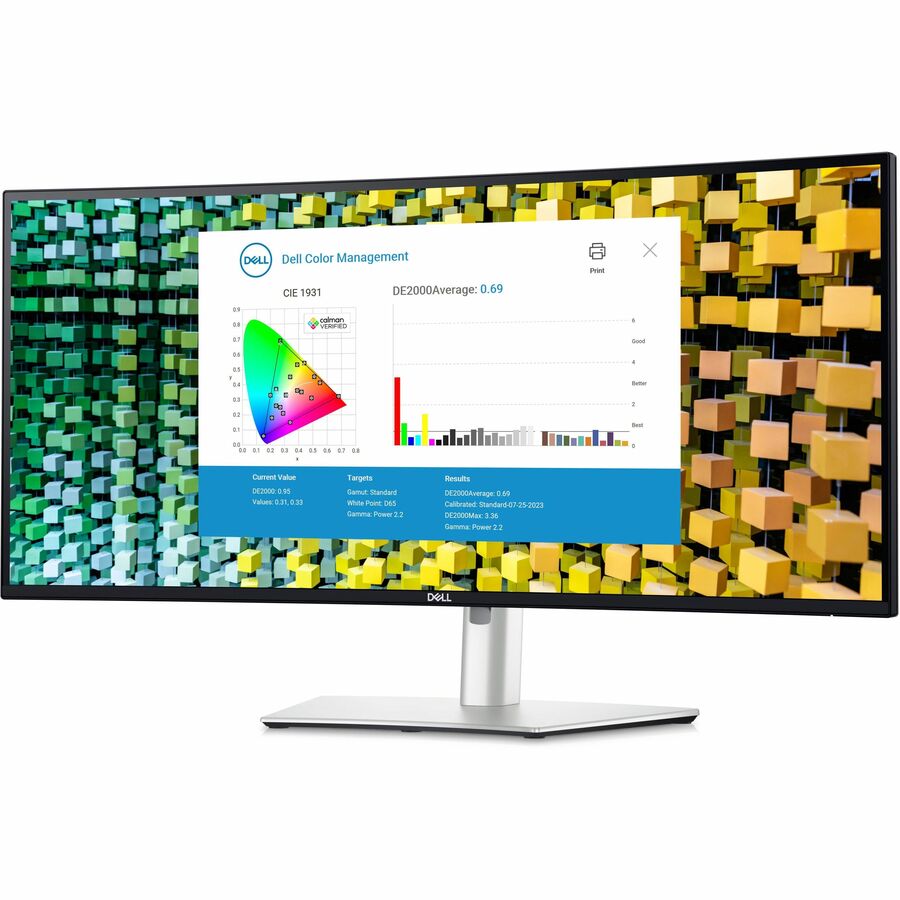 Dell U3425WE 34" Class UW-QHD Curved Screen LED Monitor - 21:9 — DELL-U3425WE