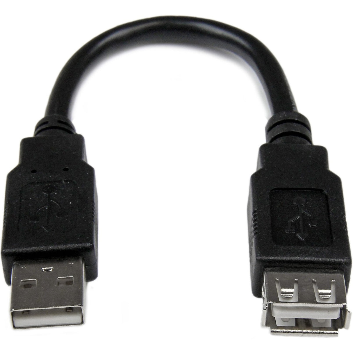 StarTech.com 6in USB 2.0 Extension Adapter Cable A to A - M/F — USBEXTAA6IN