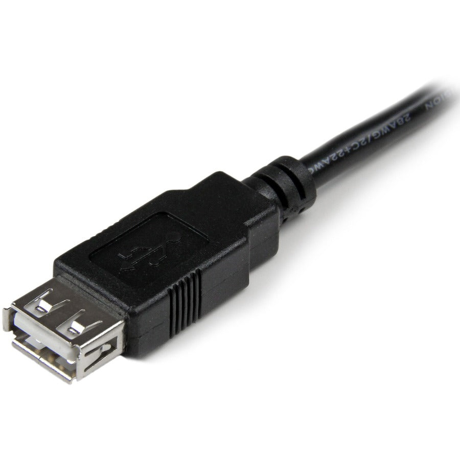 StarTech.com 6in USB 2.0 Extension Adapter Cable A to A - M/F — USBEXTAA6IN