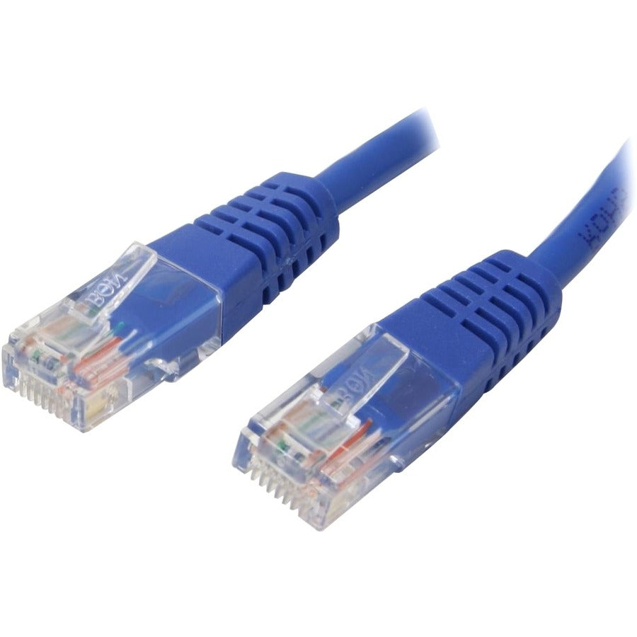 StarTech.com 1 ft Blue Molded Cat5e UTP Patch Cable — M45PATCH1BL