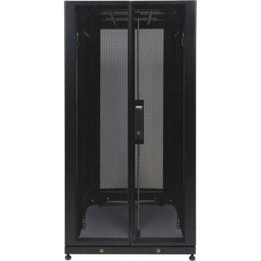 Tripp Lite by Eaton 25U SmartRack Standard-Depth Half-Height Server Rack Enclosure, Doors and Side Panels — SR25UB