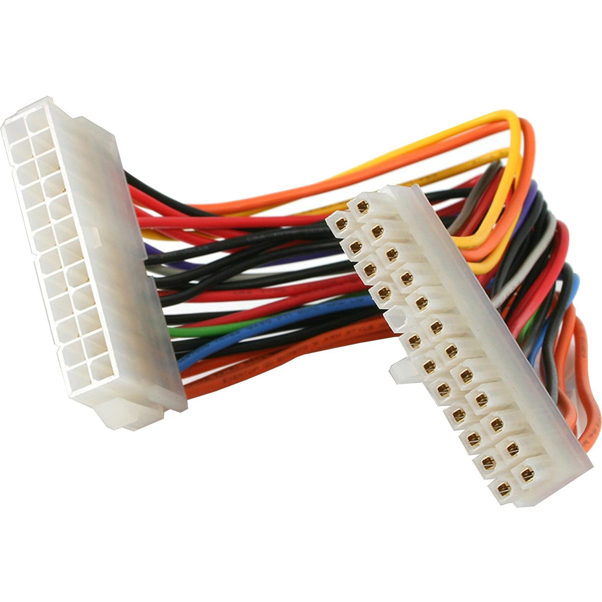 StarTech.com Power extension cable - 24 pin ATX (M) - 24 pin ATX (F) - 20 cm — ATX24POWEXT