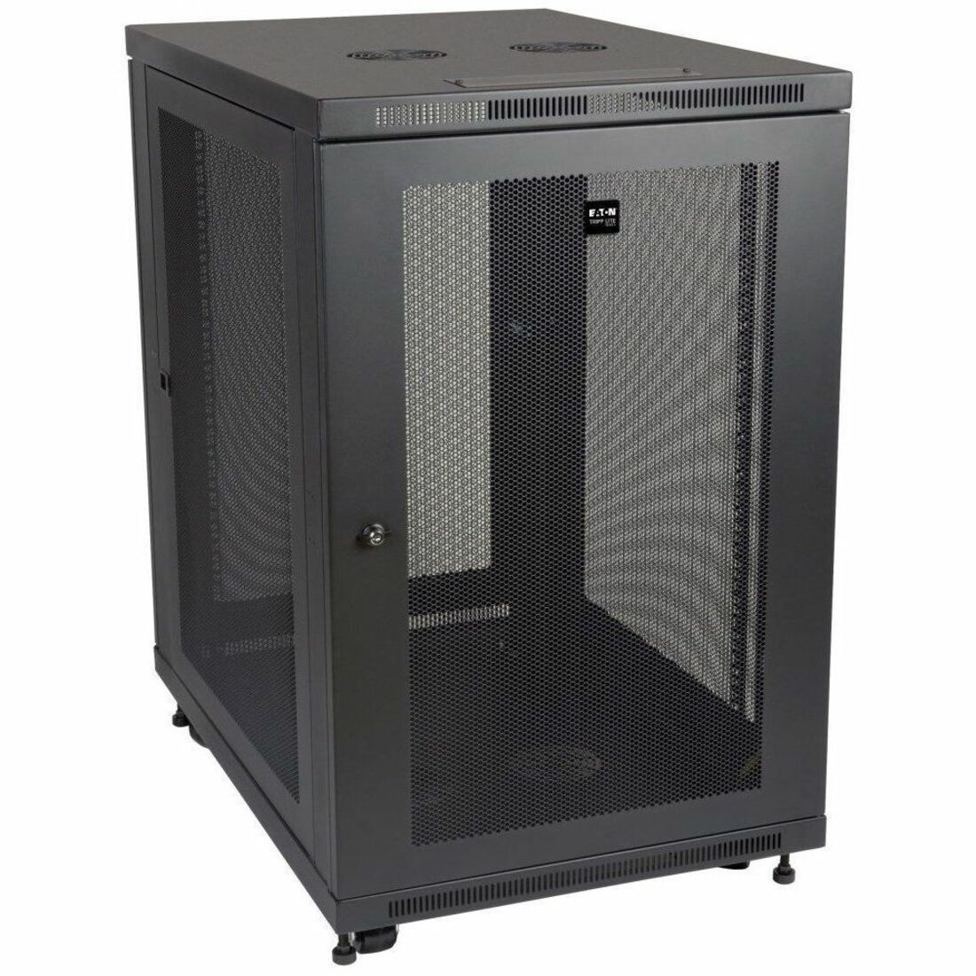 Eaton Tripp Lite Series SmartRack 18U Mid-Depth Half-Height Rack Enclosure Cabinet — SR18UB
