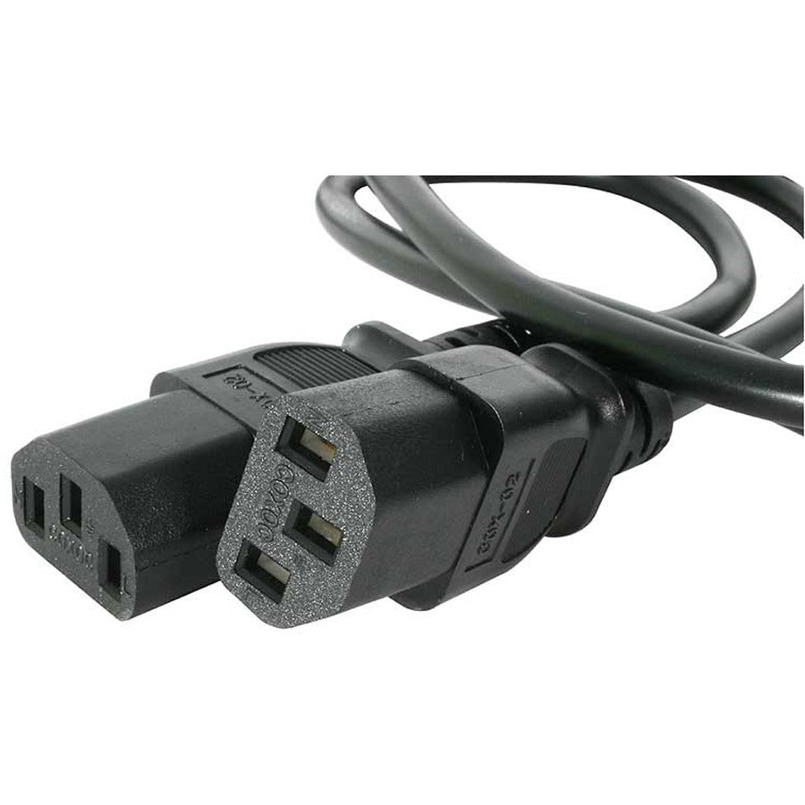StarTech.com 6ft (2m) Computer Power Cord Y Splitter, NEMA 5-15P to 2x C13 Y Cable, 10A 125V, 18AWG, AC Power Cord, Monitor Power Cable — PXT101Y