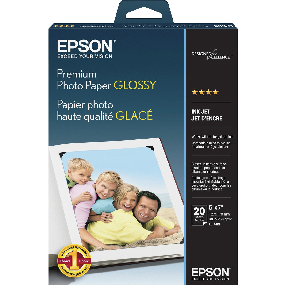 Epson Borderless Premium Photo Paper — S041464