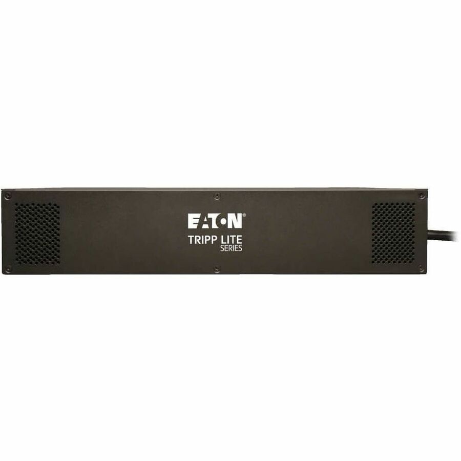 Eaton Tripp Lite Series 5.5kW Single-Phase Local Metered PDU, 208/230V Outlets (16 C13 & 2 C19), L6-30P, 12 ft. (3.66 m) Cord, 2U Rack-Mount, TAA — PDUMH30HV