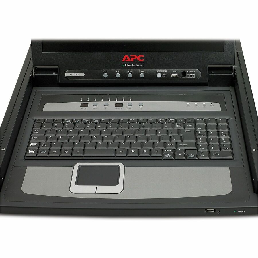 17" Rack LCD Console with Integrated 8 Port Analog KVM Switch — AP5808