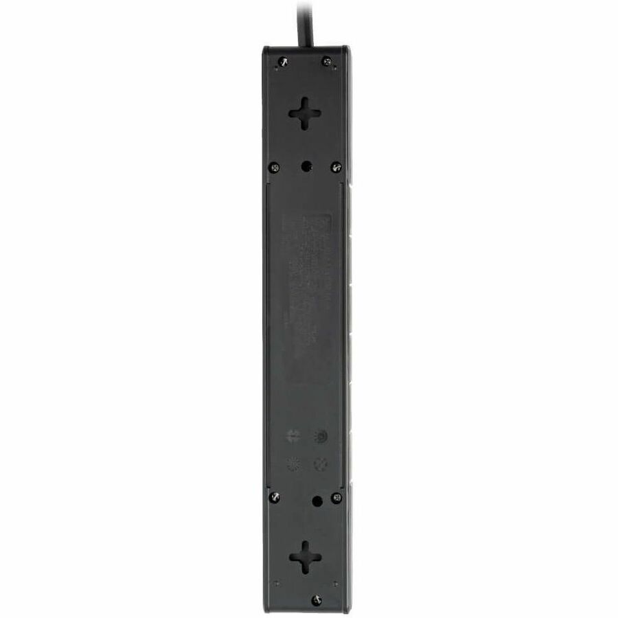 Eaton Tripp Lite Series Protect It! Surge Protector with 6 Rotatable Outlets, 8 ft. (2.43 m) Cord, 1080 Joules, 2xUSB Charging ports (3.4A) — TLP608RUSBB